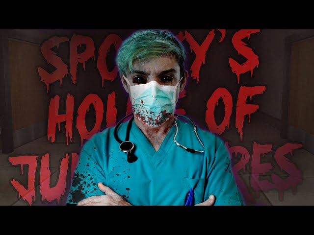 GET TO THE EXIT! | Spooky's House of Jumpscares: Karamari Hospital DLC [END]