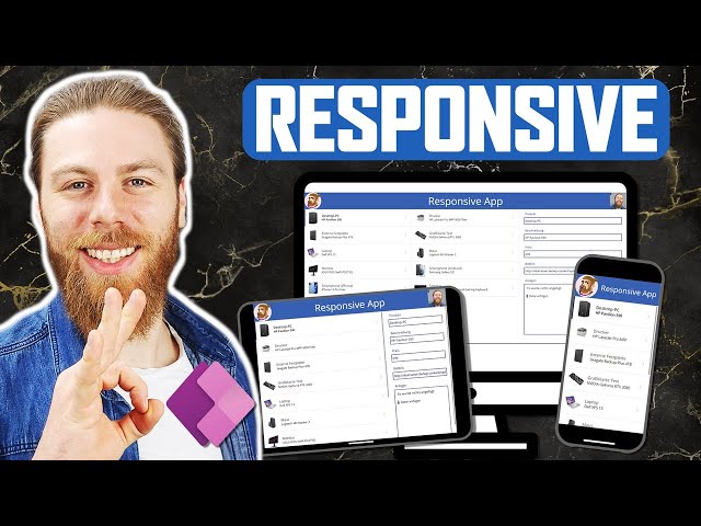 Responsive Design: App automatisch an Bildschirmgröße anpassen! | Power Apps