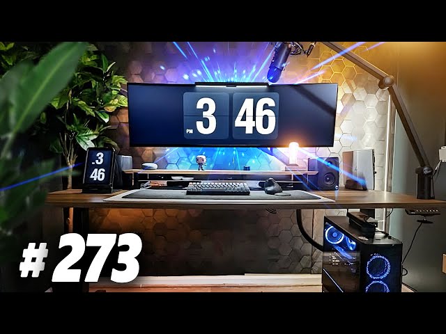 Room Tour Project 273  - BEST Desk & Gaming Setups!