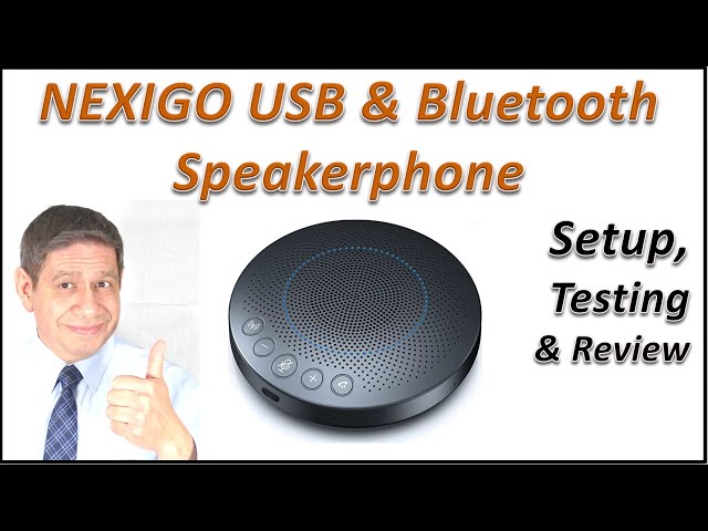 NEXIGO USB & Wireless Speakerphone Review