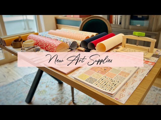 Craft Paper, Scrapbooking Haul | A Relaxing Video | No Talking | Silent Vlog