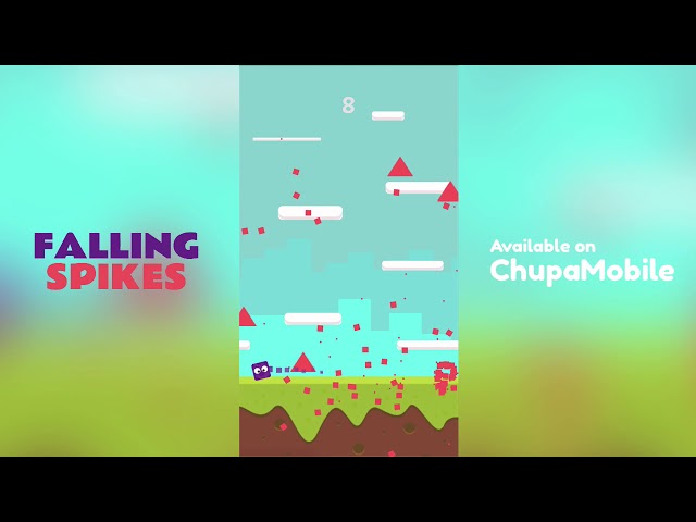 Falling Spikes - Buildbox Template
