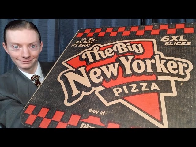 Pizza Hut's NEW Big New Yorker Pizza Review!