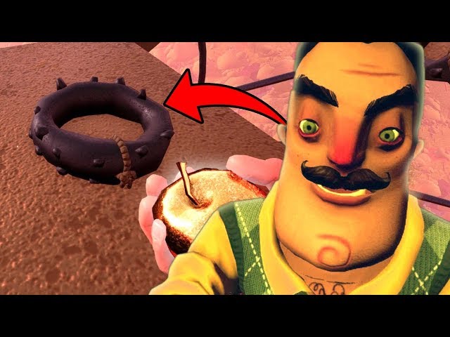 The secret on top of the windmill! | Hello Neighbor Secrets (Full Game)