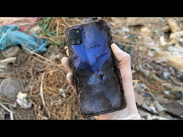 Burned Phone Restoration - Can it be restored? | How i Restore Samsung Galaxy A31