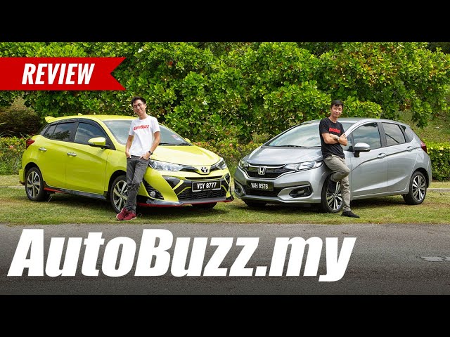 Toyota Yaris vs. Honda Jazz comparison review - AutoBuzz.my
