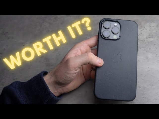 Apple iPhone Leather Case - 4 Months later…WORTH IT?
