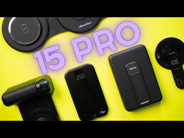 iPhone 15 Pro & Pro Max | Must Have Magsafe Accessories