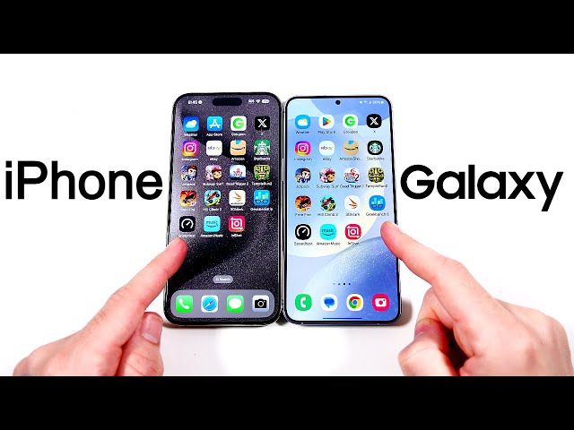 iPhone 15 Pro Max vs Galaxy S24 Plus Speed Test
