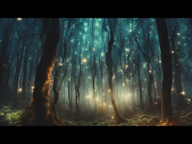Lost in the Fantasy Forest | 1 Hour of Ambient Music with Rain Sounds