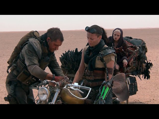 Max and Furiosa 'Mad Max' Behind The Scenes