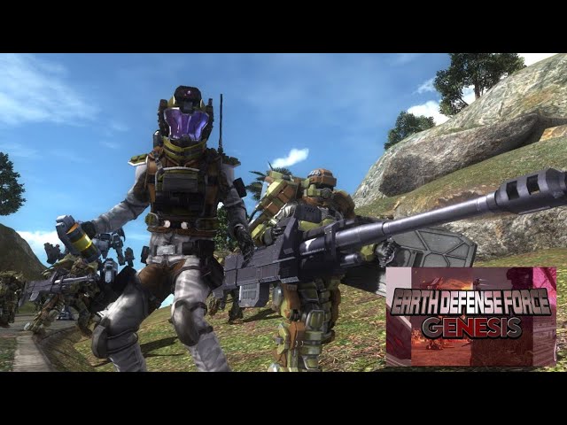 Earth Defense Force - Genesis gameplay part 9