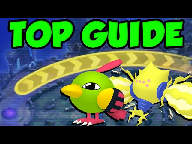BEST TOP LANE GUIDE FOR POKEMON UNITE! Theia Sky Ruins Map Guide!