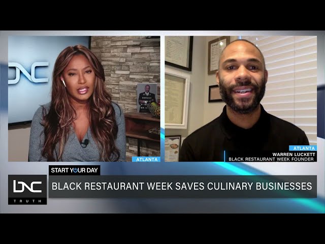 Black Restaurant Week Supports Culinary Businesses amid $280 Billion Loss in Sales