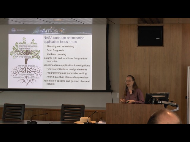 Eleanor Rieffel: A NASA Perspective on Quantum Computing: Opportunities and Challenges