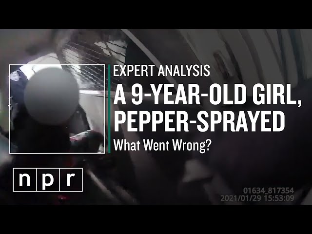 A 9-Year-Old Girl, Pepper-Sprayed By Police: Experts Breakdown What Went Wrong | NPR