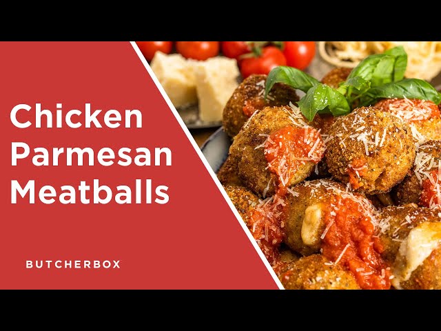 Easy Chicken Parm Meatballs Recipe