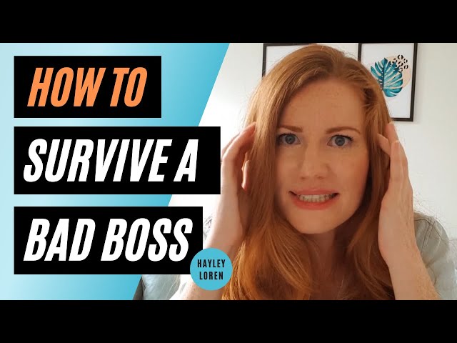 3 Simple Rules for Surviving a Difficult Boss