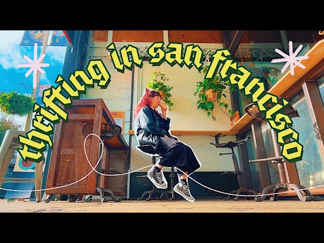 A WEEK IN SAN FRANCISCO 🌉 come thrift with me, museum hopping california vlog (´･ᴗ･ ` )
