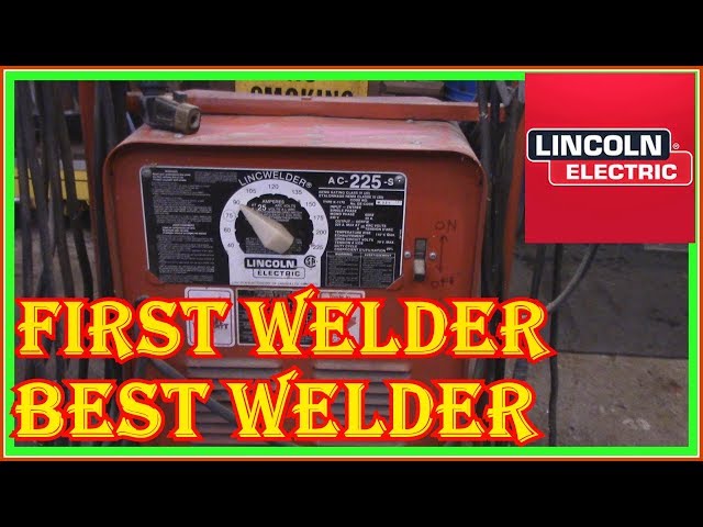 Lincoln 225 Stick Welder Review -  First Welder - Best  Welding Rod  To Use  Is What Farmers Use