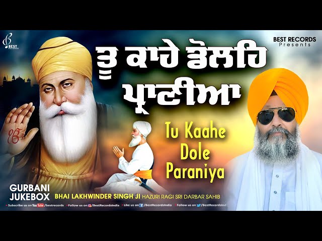Bhai Lakhwinder Singh Ji (Nonstop Shabad) - Tu Kahe Dole Praniya - New Shabad Gurbani Kirtan 2024