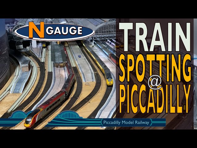 N GAUGE TRAIN SPOTTING AT PICCADILLY