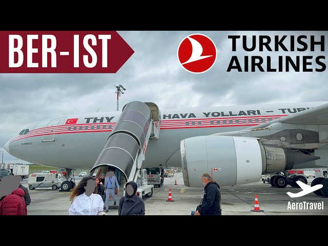 TURKISH AIRLINES | ECONOMY | TRIPREPORT | BERLIN - ISTANBUL | AIRBUS A330-200 | 4K ULTRA HD