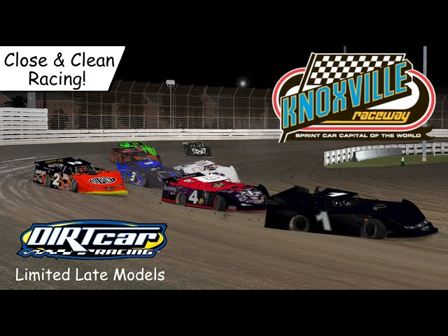 iRacing - Dirt Limited Late Models - Knoxville - Close & Clean Racing