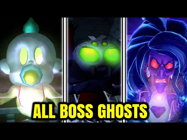 All Boss Ghosts From Every Luigi's Mansion Game Explained!