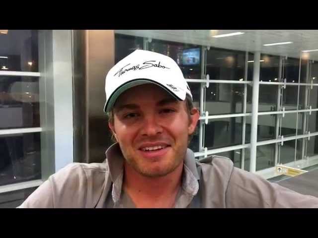 Nico Rosberg: Video Blog P1 Brazil GP
