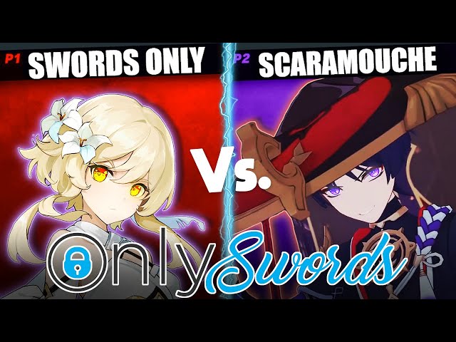 Swords VS Scaramouche [Genshin Impact Swords Only]