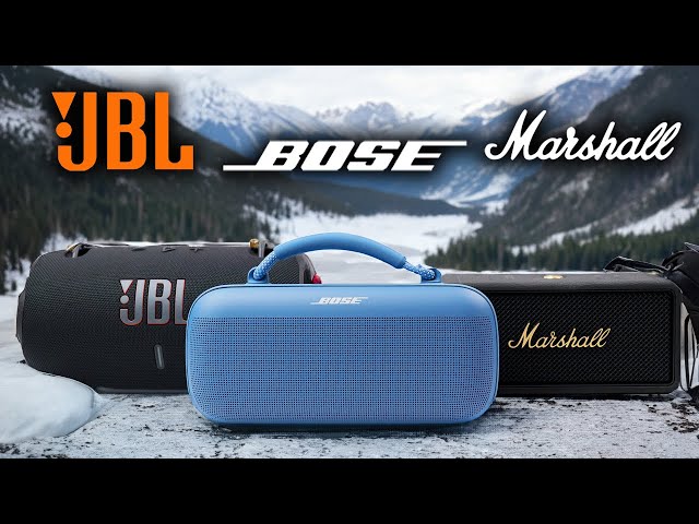 Bose Soundlink Max VS JBL Xtreme 4 VS Marshall Middleton | Who Takes The Crown??