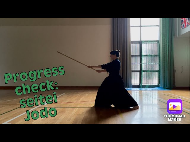 Seitei Jodo 1-7 practice and progress check