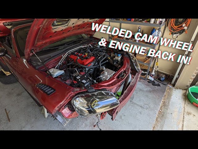Welding the Stage 1 Intake Cam and Putting the 2.5 Engine Back in the NC Miata!