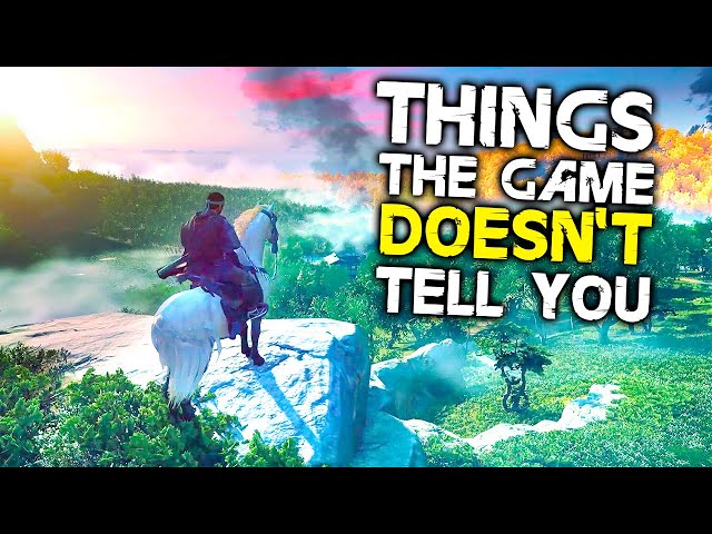 Ghost of Tsushima: 10 Things The Game DOESN'T TELL YOU