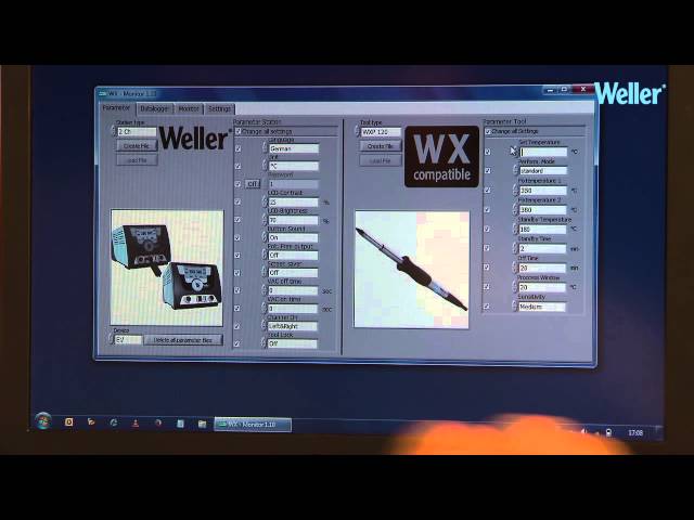 Weller WX monitoring software