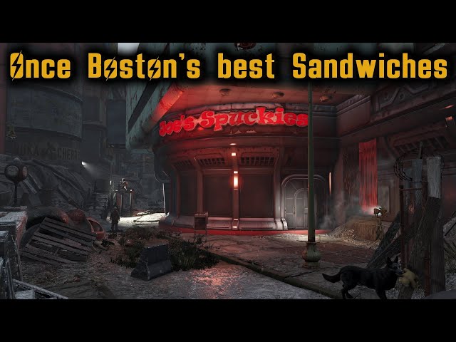 Fallout 4: Joe's Spuckies in South Boston [Ambience, Relaxing, Music]