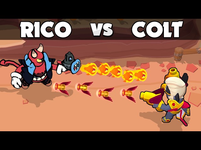 RICO vs COLT ⭐ Brawl Stars