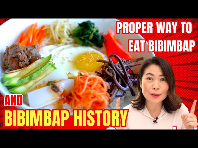 Proper Way To Eat Bibimbap & History Of Bibimbap Birthplace: JeonJu Bibimbap 🇰🇷전주비빔밥의 역사