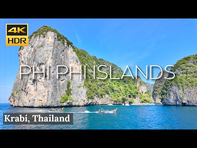 [KRABI] Phi Phi Islands | How To Get There By Ferry From Phuket | Thailand" [4K HDR]