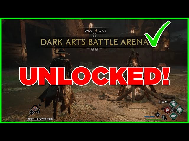 *EASY* How To UNLOCK DARK ARTS BATTLE ARENA  in Hogwarts Legacy [QUICK GUIDE]