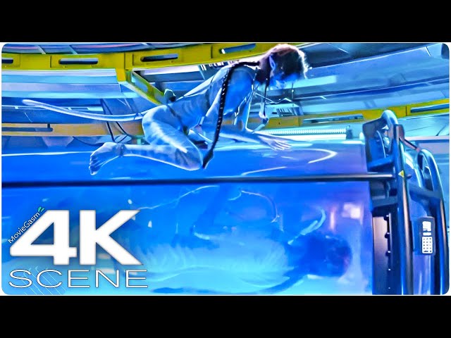 AVATAR 2 _ Kiri Sees Grace At The Laboratory (2022) 4k Scene | The Way Of Water Movie Clip Trailer