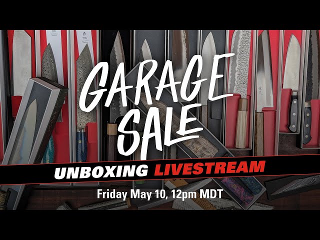 Spring Garage Sale Unboxing + Q&A Livestream