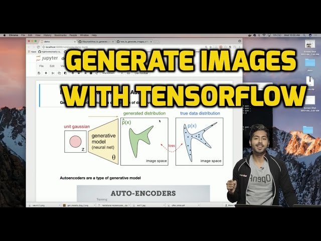 How to Generate Images with Tensorflow (LIVE)