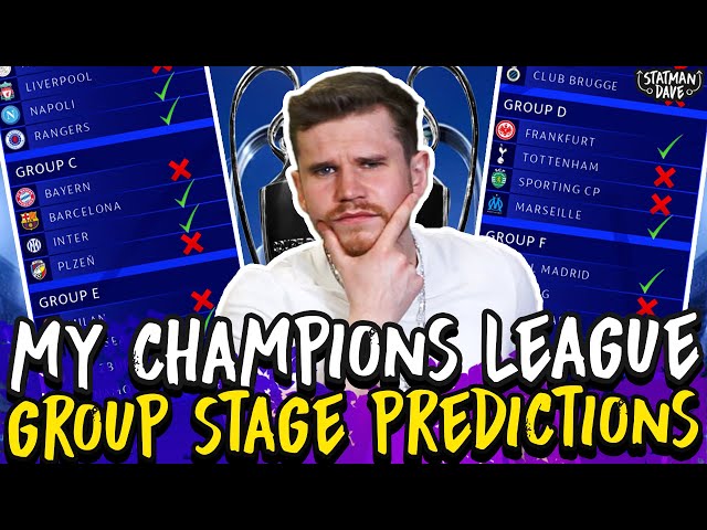 My 22/23 Champions League Predictions