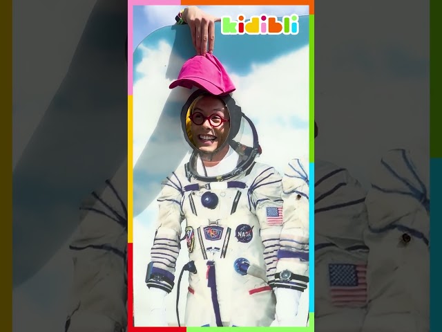 Autronaut Kidi is ready for takeoff! 🚀 | Kidibli #shorts