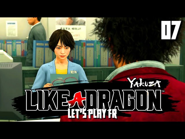 LE PÔLE EMPLOI DES HÉROS | Yakuza : Like a Dragon - LET'S PLAY FR #7