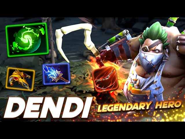 Dendi Pudge Legendary Hero - Dota 2 Pro Gameplay [Watch & Learn]