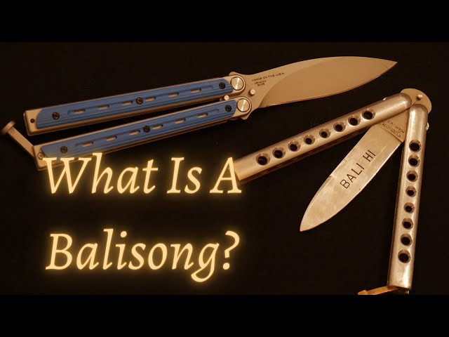 What Is a Balisong?!  What You NEED to Know