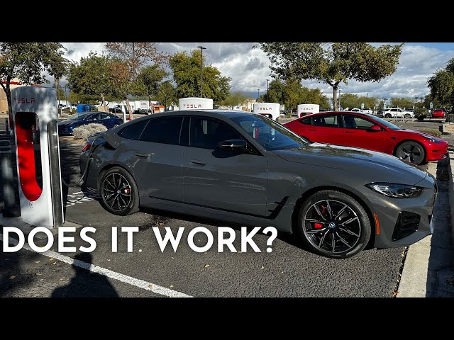 Charging a BMW and Rivian on Tesla Supercharger - Genius or Disaster ?